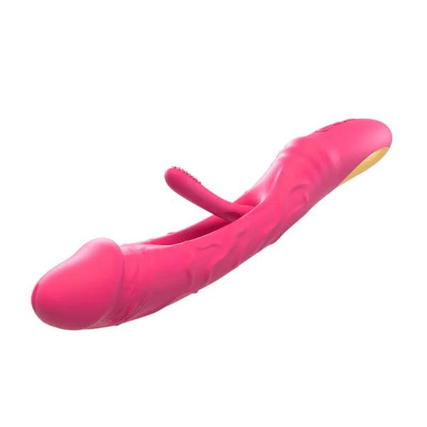Realistický vibrátor Dildo pro ženy, sexuální hračky Clitoris Bodový anální stimulátor G se 7 režimy mávání a 6 vibračními režimy